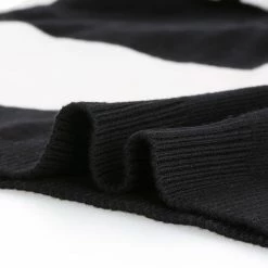 Allegra K Women's Striped Color Block Pullover Crewneck Casual Knitted Tops Sweater