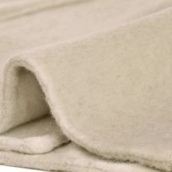 Allegra K Women's Notched Lapel Hidden Button Flap Pocket Outwear Winter Fleece Coat