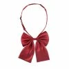 Allegra K Accessories Pre-Tied Bowknot Bow Tie For Women Adjustable Strap Bowtie Solid Color