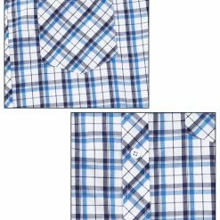 Allegra K Men's Check Shirts Long Sleeve Button Down Casual Western Plaid Shirt 49 Allegra K Men's Check Shirts Long Sleeve Button Down Casual Western Plaid Shirt