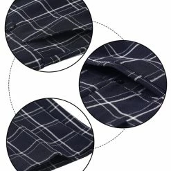 Allegra K Men's Dress Plaid Pants Slim Fit Flat Front Check Business Trouser 25 Allegra K Men's Dress Plaid Pants Slim Fit Flat Front Check Business Trouser