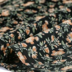 Allegra K Women's Puff 3/4 Sleeves Turndown Collar Button Up Peasant Floral Shirt 19 Allegra K Women's Puff 3/4 Sleeves Turndown Collar Button Up Peasant Floral Shirt