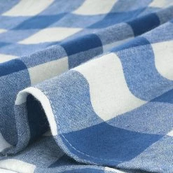 Allegra K Women's Ruffled Sleeve Belted Vintage Check Plaids Dress