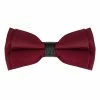 Allegra K Formal Solid Adjustable Straps Pre-Tied Bow Ties For Women Men Bowties Accessories