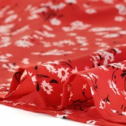 Allegra K Women's Puff Sleeve Neck Square Elastic Waist Above Knee Floral Dress