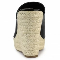 Allegra K Shoes Women's Open Toe Slip-On Platform Wedge Heel Wedge Sandals 25 Allegra K Shoes Women's Open Toe Slip-On Platform Wedge Heel Wedge Sandals