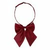 Allegra K Accessories Adjustable Solid Color Pre-tied Bowknot Uniform Bow Tie For Women Men Costume Accessory