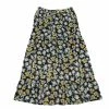 Allegra K Women's Floral Sunflower Midi Tiered A-line Flowy Skirt 1 Allegra K Women's Floral Sunflower Midi Tiered A-line Flowy Skirt