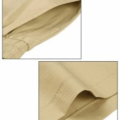 Allegra K Men's Short Pants Summer Cotton Elastic Waist Classic Fit Cargo Shorts 19 Allegra K Men's Short Pants Summer Cotton Elastic Waist Classic Fit Cargo Shorts