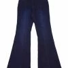Allegra K Women's High Waist Flare Jeans Denim Long Pants Bell Bottoms Jeans 2 Allegra K Women's High Waist Flare Jeans Denim Long Pants Bell Bottoms Jeans