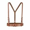 Allegra K Accessories Womens Vintage PU Leather Y Suspenders Adjustable Holes Belts