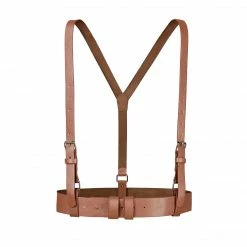 Allegra K Accessories Womens Vintage PU Leather Y Suspenders Adjustable Holes Belts