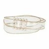 Allegra K Ladies Clear Waist Belts For Jeans Trousers Transparent Belts Rectangle Buckle Accessories