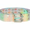 Allegra K Accessories Womens Clear Waist Belts For Shorts Grommet Transparent Belts Pin Buckle