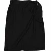 Allegra K Women's Wrap Work Office Knee Length Skirt