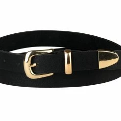 Allegra K Womens Skinny Waist Belt For Jeans Dresses Metal Pin Buckle Belts Adjustable