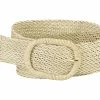 Allegra K Women Wide Waist Belts Braided Woven Belts For Dress Chunky Buckle Accessories