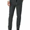 Allegra K Men's Casual Striped Dress Pants Slim Fit Flat Front Contrast Color Suit Trousers 2 Allegra K Men's Casual Striped Dress Pants Slim Fit Flat Front Contrast Color Suit Trousers