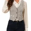 Allegra K Womens Waistcoat Steampunk Dressy Sleeveless Jacket Versatile Racerback Suit Vests 1 Allegra K Womens Waistcoat Steampunk Dressy Sleeveless Jacket Versatile Racerback Suit Vests