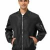 Allegra K Men's Windbreaker Slim Fit Lightweight Long Sleeved Zipper Bomber Jacket 1 Allegra K Men's Windbreaker Slim Fit Lightweight Long Sleeved Zipper Bomber Jacket