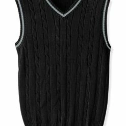 Allegra K Men's Classic Knitted Sleeveless V-Neck Pullover Sweater Vest