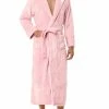 Allegra K Men's Hooded Robe Plush Full Length Contrast Long Bathrobe With Pockets 2 Allegra K Men's Hooded Robe Plush Full Length Contrast Long Bathrobe With Pockets